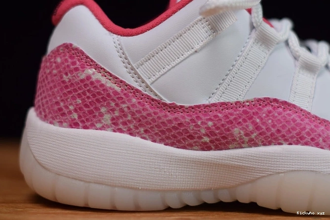 AH7860-106 WMNS Pink Low Air Snakeskin Jordan 11 0619